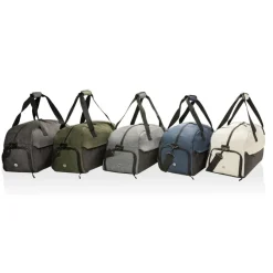 Torba sportowa, podróżna AWARE™ Kazu, RPET / Niebieski P707.205