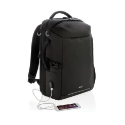 Torba sportowa, podróżna Swiss Peak AWARE™ RPET / Czarny P763.141