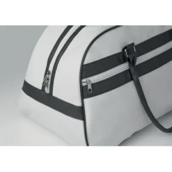 Torba sportowa z PU / Bialy MO2987-06