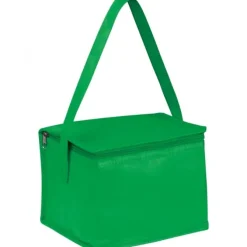 Torba termiczna non woven na 6 puszek 330 ml NIEBY / Zielony 154209
