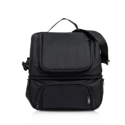 Torba termiczna Rpet z dwiema przegródkami / Ecolunch / Czarny IP30038711