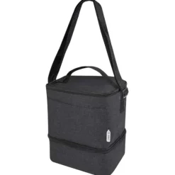 Torba termoizolacyjna na lunch Tundra mieszcząca 9 puszek, wykonana z plastiku PET z recyklingu / Heather Charcoal 12061584