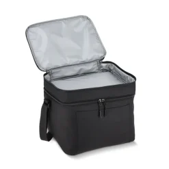 Torba termoizolacyjna R-PET 600D z podwójną komorą 30 x 20 x 24 cm 12 l / Czarny LT95389-N0002