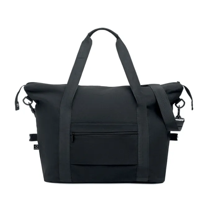 Torba weekendowa z recyklingu / Czarny MO2306-03