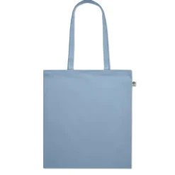 Torba z bawełny organicznej / Błękitny MO6711-66