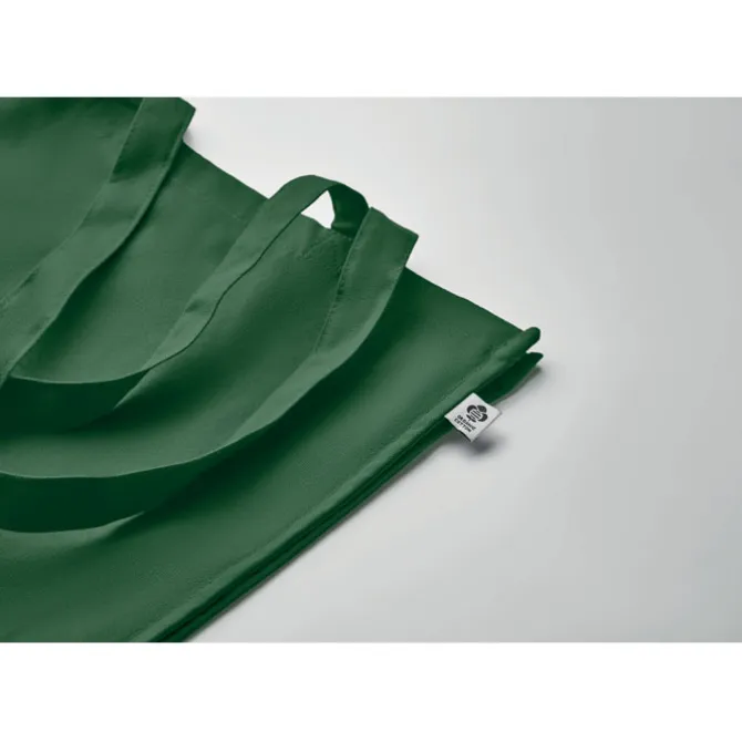 Torba z bawełny organicznej / Ciemnozielony MO2197-60