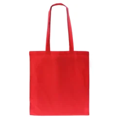Torba z bawełny organicznej długa 140g/m² 38x42 cm / Czerwony LT95377-N0021