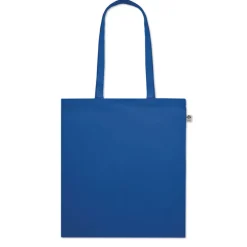 Torba z bawełny organicznej / Niebieski MO6711-37