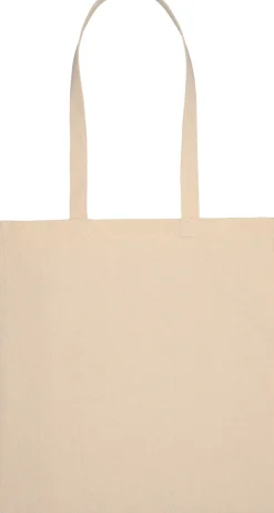Torba z bawełny organicznej z długimi uszami 220 g/m2 HONG KONG / Beżowy 321913