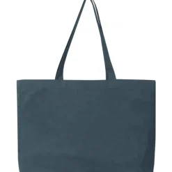 Torba z bawełny organicznej z długimi uszami 270 g/m2 BARI / Granatowy 322944