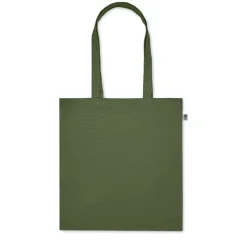 Torba z bawełny organicznej / Zielony MO2197-09