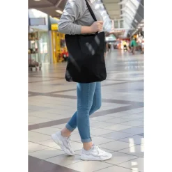 Torba z bawełny z recyklingu AWARE™ / Czarny P762.541
