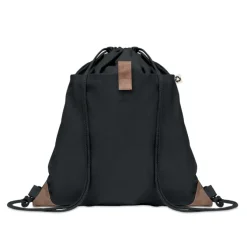 Torba z bawełny z recyklingu / Czarny MO6550-03