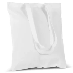 Torba z bawełny z recyklingu z dnem 140g/m² 38x42cm / Biały LT95241-N0001