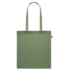Torba z bawełny z recyklingu / Zielony MO6674-09