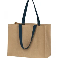 Torba z juty FERNANDA / Granatowy 6389244