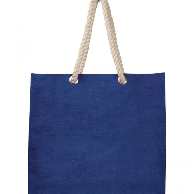 Torba z juty z portfelem MILDRED / Niebieski 6086504