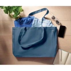 Torba z recyklingu  280 gr/m² / Granatowy MO6380-04