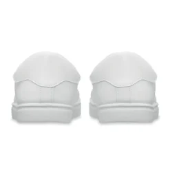 Trampki z PU rozmiar 47 / Bialy MO2247-06