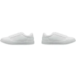 Trampki z PU rozmiar 46 / Bialy MO2246-06