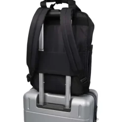 Trip Aware™, plecak na laptopa 14 cali wykonany z materiałów z recyklingu, 9 l / Czarny 12076290