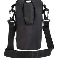 Trip Aware™, torba na butelki wykonana z materiałów z recyklingu, 2 l / Czarny 12076590