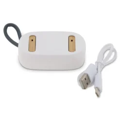 TWS Earbuds bamboo / Biały LT95017-N0001