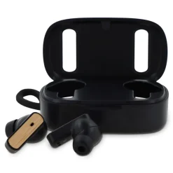 TWS Earbuds bamboo / Czarny LT95017-N0002