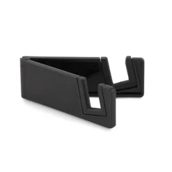 Uchwyt na telefon bambus/ABS / Czarny MO9994-03