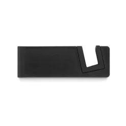 Uchwyt na telefon bambus/ABS / Czarny MO9994-03