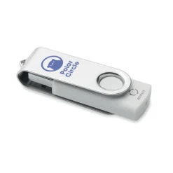 USB 16G z ABS z recyklingu     MO2080-06 / Bialy MO2080-06