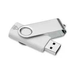 USB 16G z ABS z recyklingu     MO2080-06 / Bialy MO2080-06