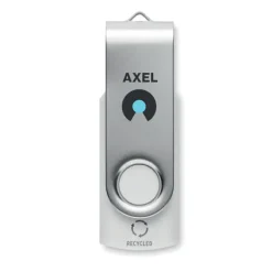 USB 16G z ABS z recyklingu     MO2080-06 / Biały MO2080-06-16G