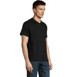 VICTORY Męski T-SHIRT 150g / Deep black S11150-DB-XL