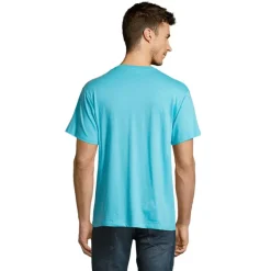 VICTORY Męski T-SHIRT 150g / Niebieski Atol S11150-AL-XXL