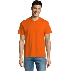 VICTORY Męski T-SHIRT 150g / Pomaranczowy S11150-OR-3XL
