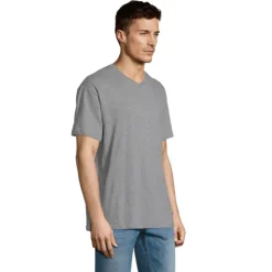VICTORY Męski T-SHIRT 150g / Szary melanż S11150-GM-S