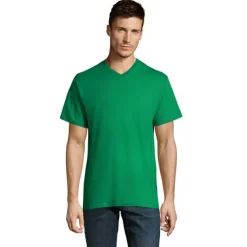 VICTORY Męski T-SHIRT 150g / Zielony S11150-KG-XL