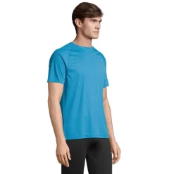 VORTEX RAGLAN T-SHIRT / Aqua S04787-AQ-L