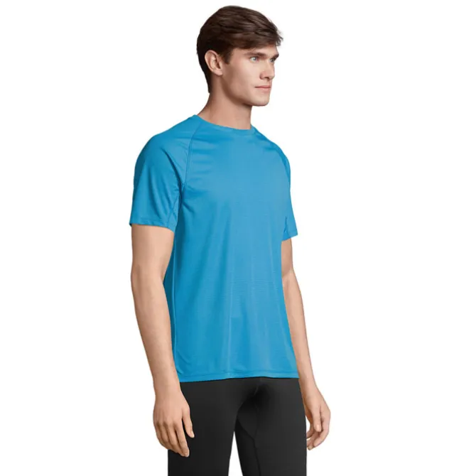 VORTEX RAGLAN T-SHIRT / Aqua S04787-AQ-L