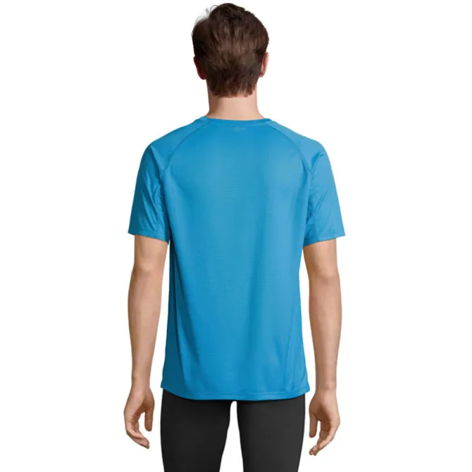 VORTEX RAGLAN T-SHIRT / Aqua S04787-AQ-L