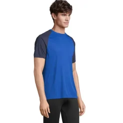 VORTEX RAGLAN T-SHIRT / French Navy/Royal Blue S04787-ET-S