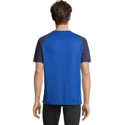 VORTEX RAGLAN T-SHIRT / French Navy/Royal Blue S04787-ET-XXL