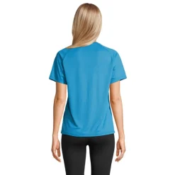 VORTEX WOMEN RAGLAN T-SHIRT / Aqua S04788-AQ-XS