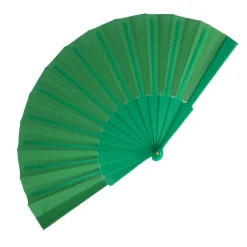 Wachlarz ręczny plastik i poliester / Zielony LT90522-N0031