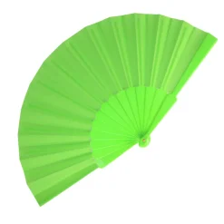 Wachlarz ręczny plastik i poliester / Jasnozielony LT90522-N0032