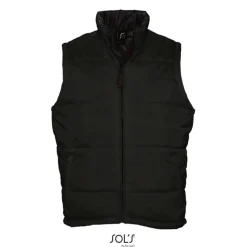 WARM Męska kamizelka 210g / Czarny / Czarny opal S44002-BK-3XL