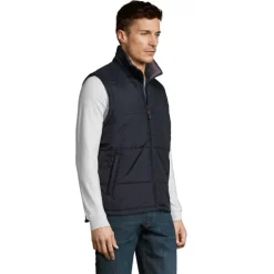 WARM Męska kamizelka 210g / Granatowy S44002-NY-3XL