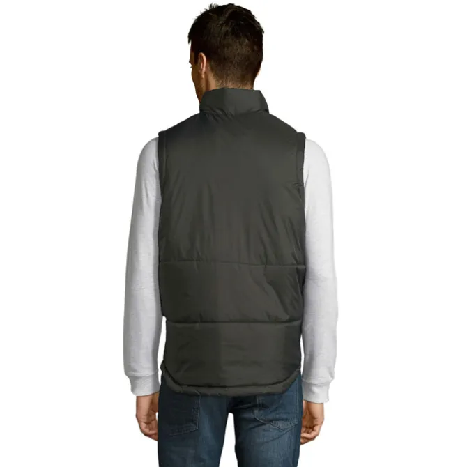 WARM Męska kamizelka 210g / Szarość Węgla Drzewnego S44002-CR-XXL
