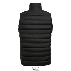 WAVE Męska kamizelka 180g / Czarny / Czarny opal S01436-BK-XXL